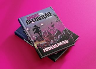 Conheça a capa oficial de “Ondas da Destruição”, primeiro livro passado no Mundo Lendário